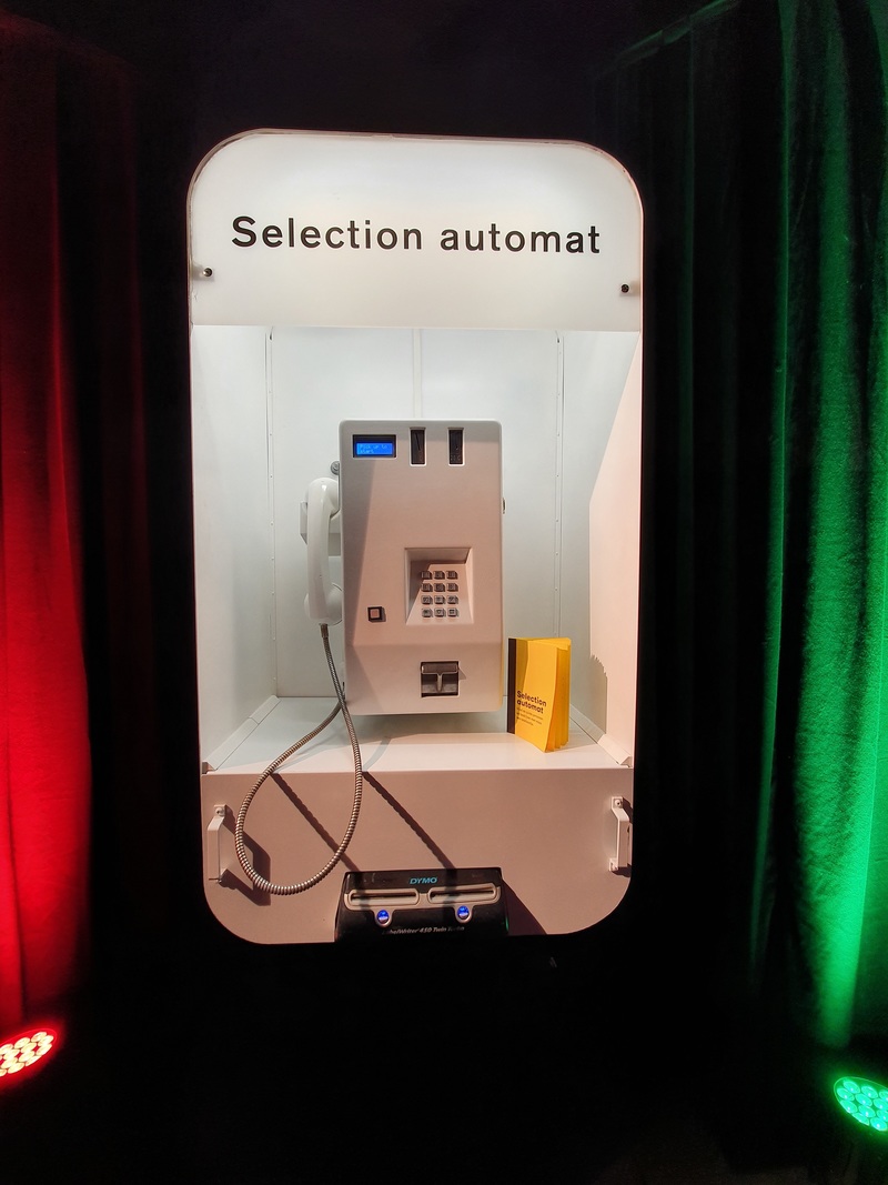 "Selection Automat op Naturalis november"